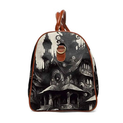 Black and White Gothic Inspired Area Travel Bag 20’’ x 12’’