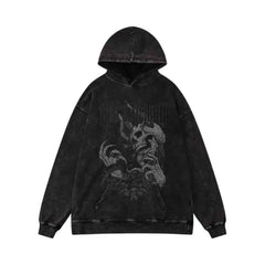 Black Banger Skulls Hoodie