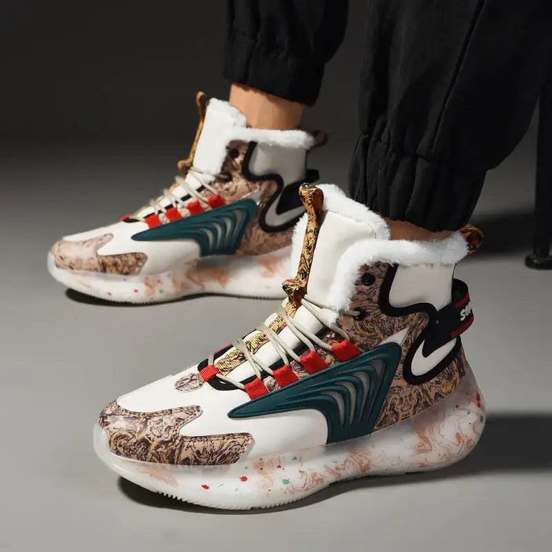 Blade Warm Waterproof Plush Ankle Sneakers Euro Size