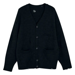 Blended Damage Pocket Cardigan