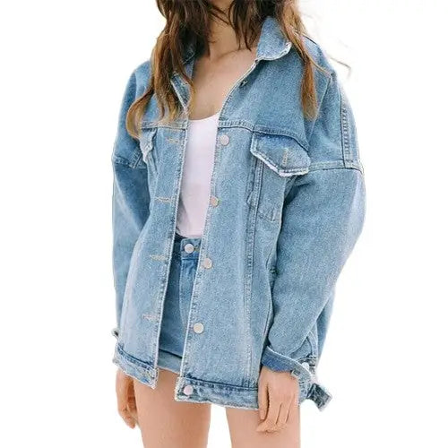 Blue Sky Denim Jacket - Jackets