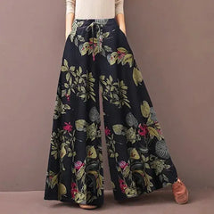 Bohemian Wide Leg Pants