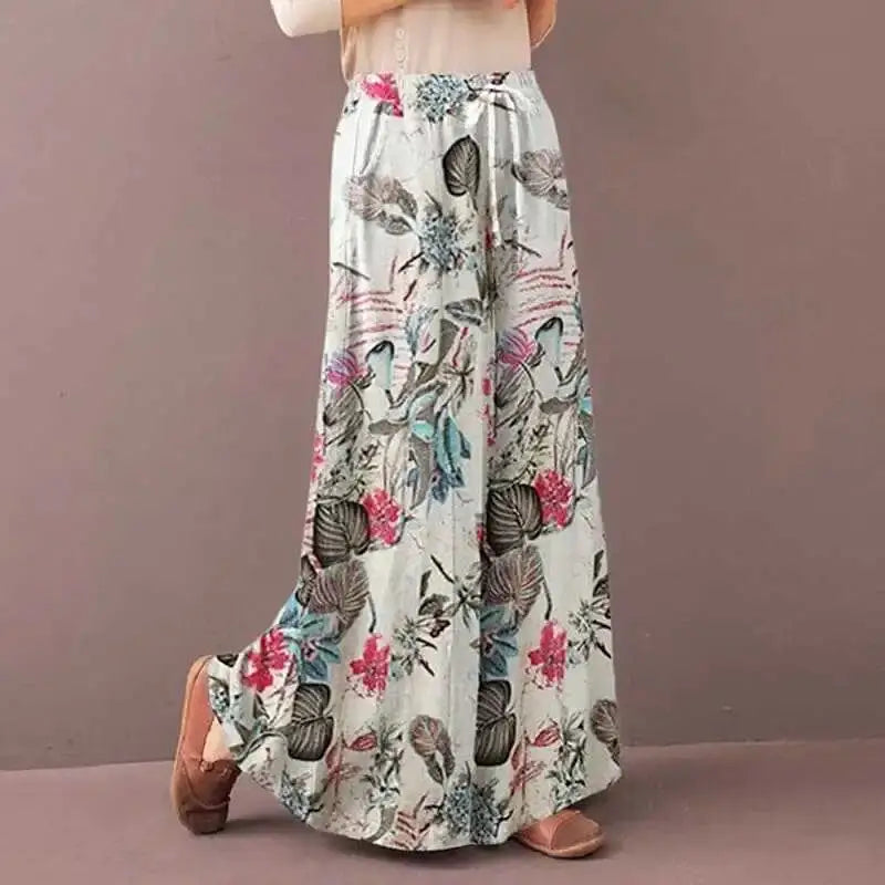 Bohemian Wide Leg Pants