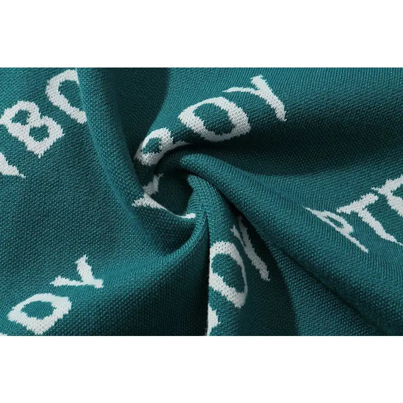 Boy Turtleneck Loose Sweater Street Style Pullover