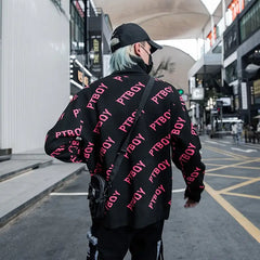 Boy Turtleneck Loose Sweater Street Style Pullover