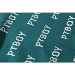 Boy Turtleneck Loose Sweater Street Style Pullover