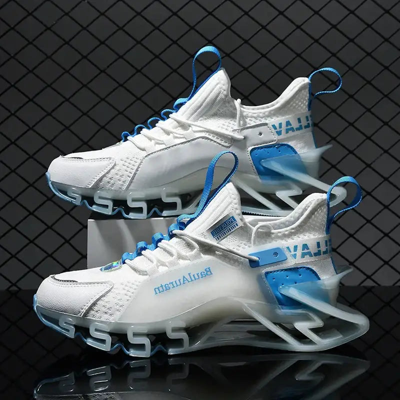 Breathable Mesh Rubber Sole Sneakers Euro Size White / 39