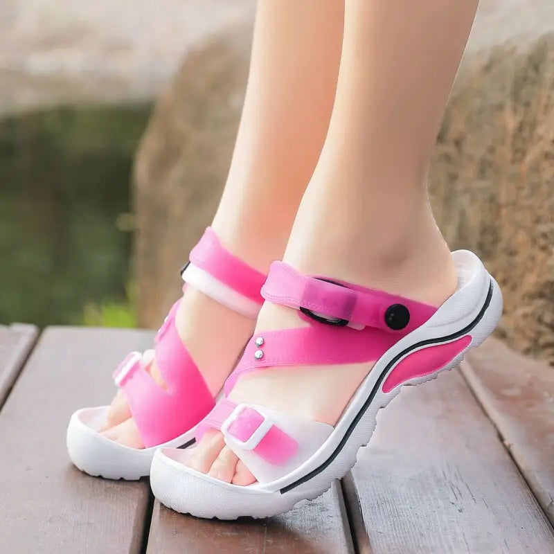 Breathable Multicolor Beach Fashion Sandals Euro Size