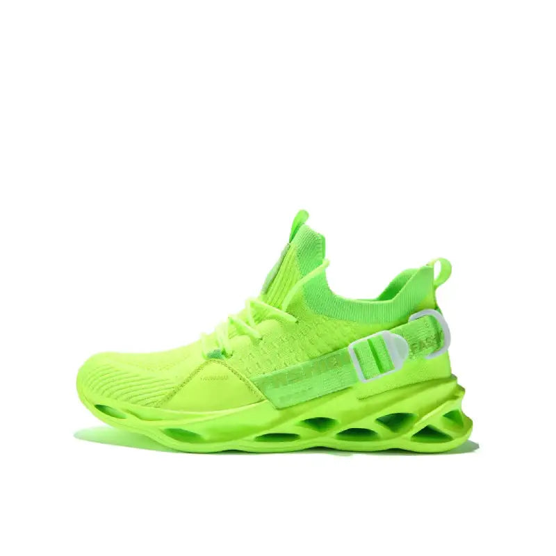 Breathable Platform Mesh Lace Up Blade Sneakers Euro Size