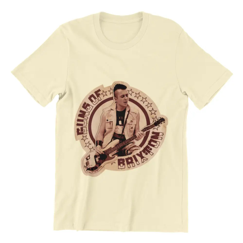 Brixton T-Shirt Street Style with Size Guide S / Soft Cream