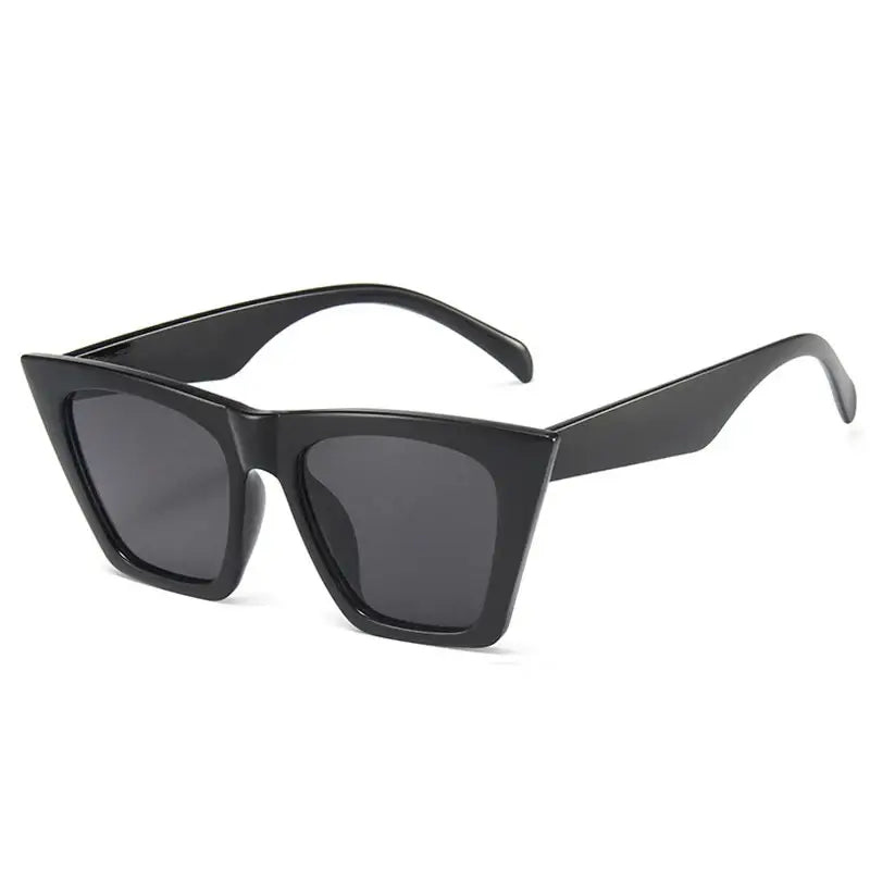 Brown Shades Cat Eye Sunglasses for Everyday Wear Black