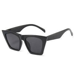 Brown Shades Cat Eye Sunglasses for Everyday Wear Black