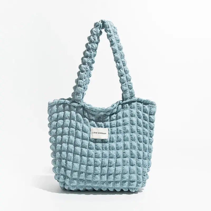 Bubble Tote Bag Lightweight Handbag