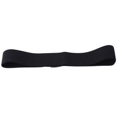 Buckle Black Strap Elastic Band Wide Belt