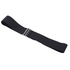 Buckle Black Strap Elastic Band Wide Belt