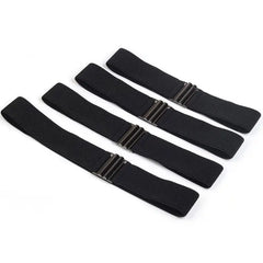 Buckle Black Strap Elastic Band Wide Belt