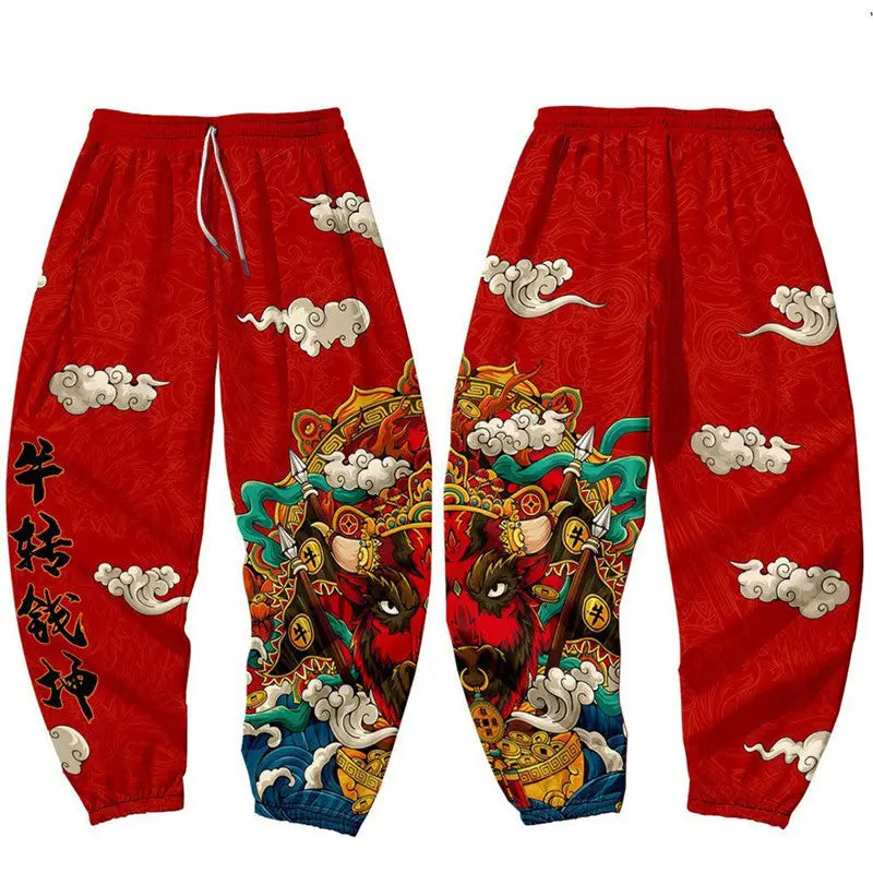 Bull Collection Loose-fitting Pants