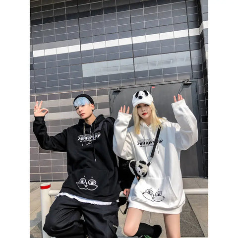 Bunny Ears Oversized Hoodie for Casual and Everyday Wear