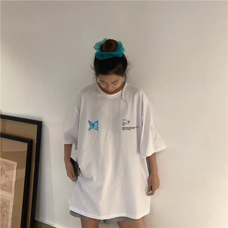 Butterfly Loose Oversize T-Shirt