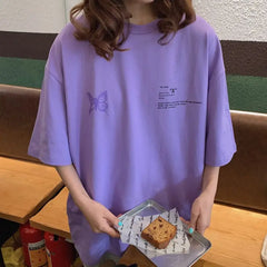 Butterfly Loose Oversize T-Shirt