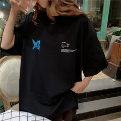 Butterfly Loose Oversize T-Shirt