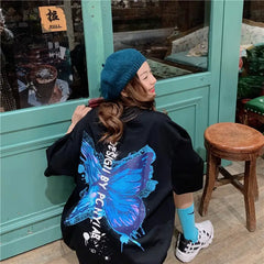 Butterfly Loose Oversize T-Shirt