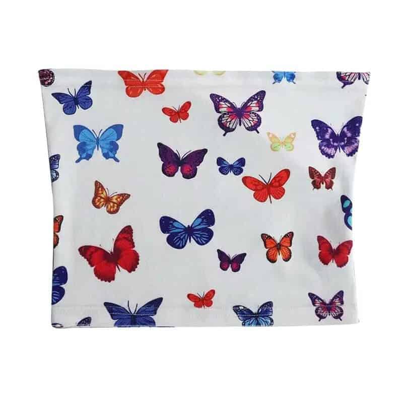 Butterfly Shaped Velvet Blouse for Women