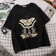 Butterfly T-Shirt Normal Forward to Better Design Black