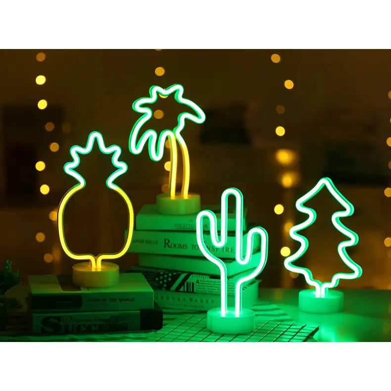 Cactus Led Modeling Neon Lamp