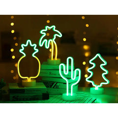 Cactus Led Modeling Neon Lamp