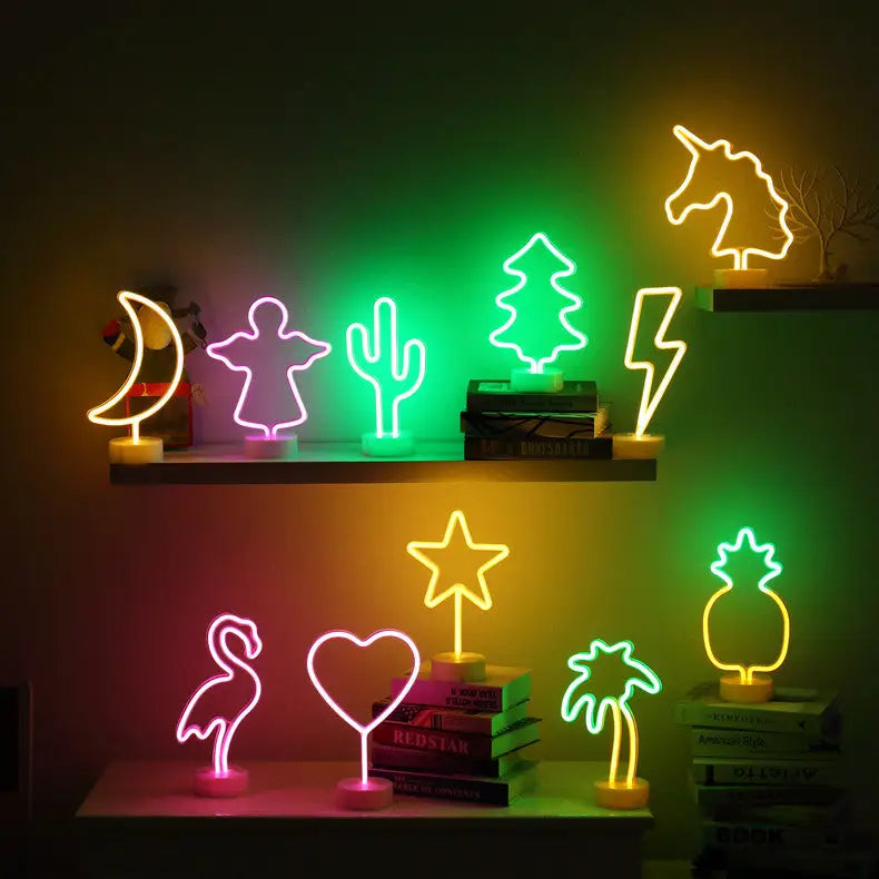 Cactus Led Modeling Neon Lamp