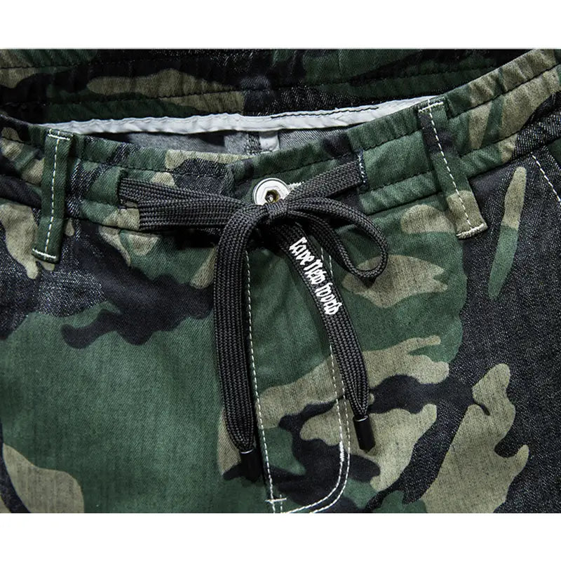 Camouflage Cargo Short Pants