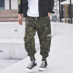 Camouflage Loose Cargo Pants for Everyday Wear