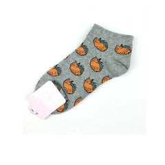 Candy Color Fruits Cotton Sock