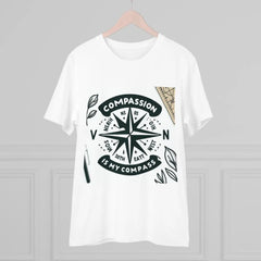 Canvas Area Travel Bag Compass Pointing Vegan Design