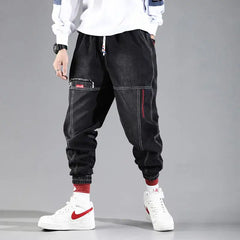 Cargo Pockets Elastic Joggers