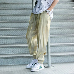 Cargo Solid Color Joggers Pants