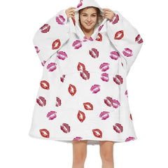 Cartoon Loose Hooded Nightdress