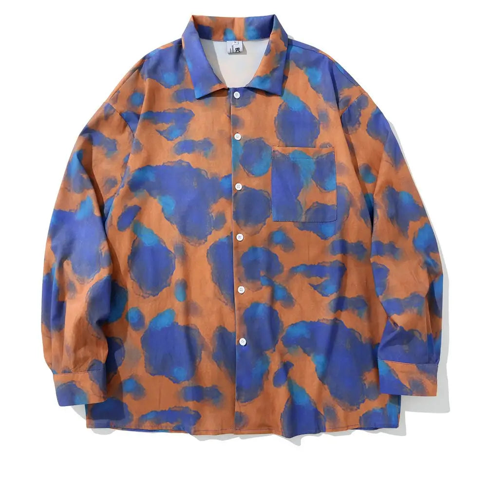 Casual Harajuku Printing Oversized Shirt