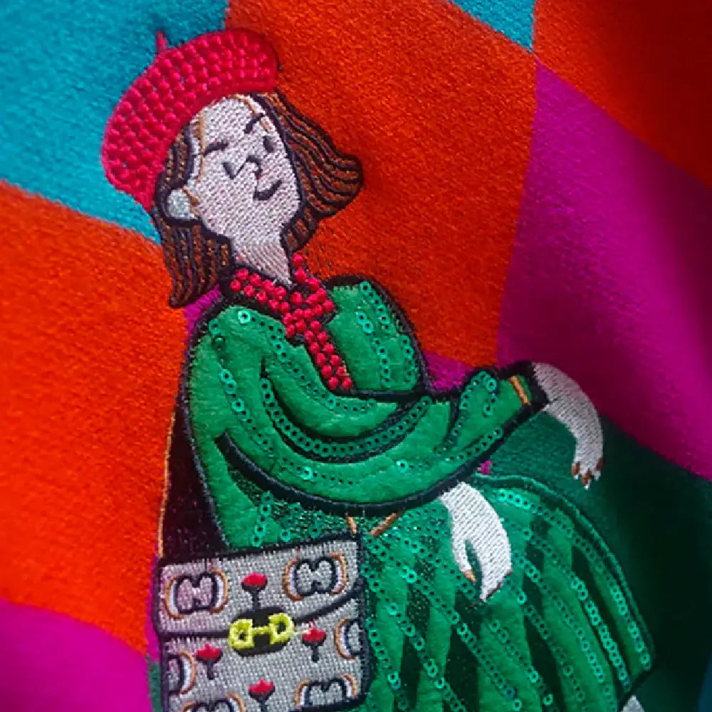 Casual Sequin Knit Cartoon Pullover Top