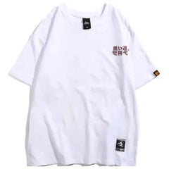 Cat and Koi Asian Street Design T Shirt