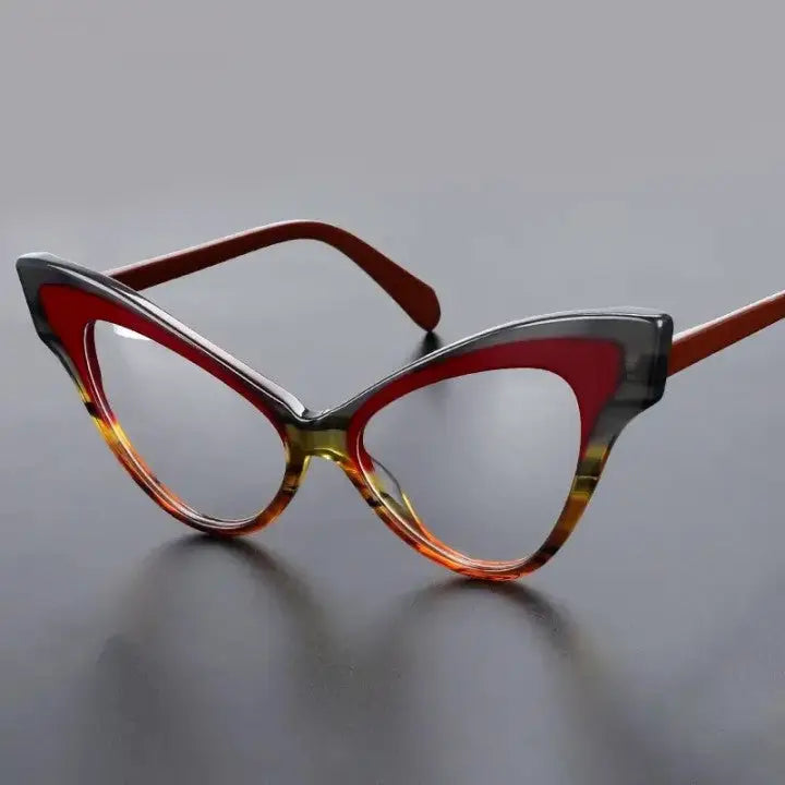 Cat Eye Acetate Optical Glasses