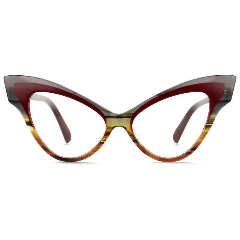 Cat Eye Acetate Optical Glasses for Women