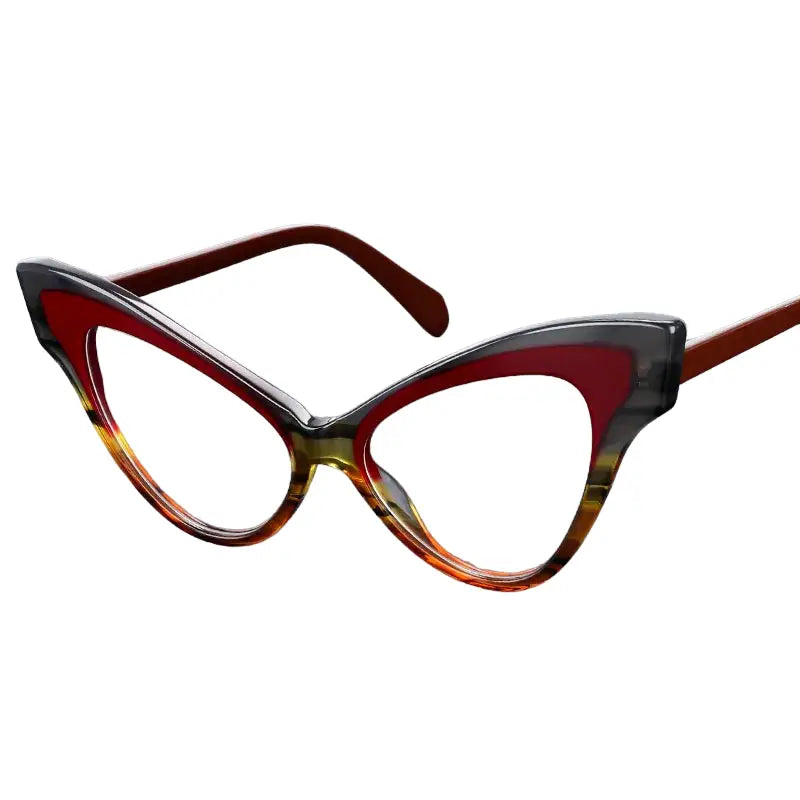 Cat Eye Acetate Optical Glasses for Women