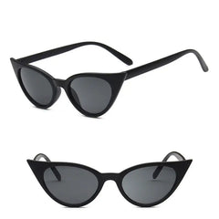 Cat Eye Brand Sunglasses - Gray-(S) / One Size