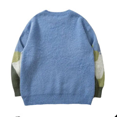 Cat Knitted Pullover Sweater