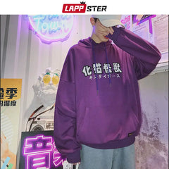 Cats Harajuku Oversize Hoodie Japan Style Casual Wear