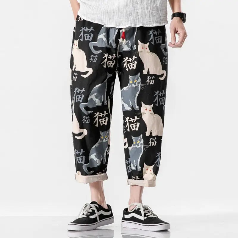 Cats Harem Jogging Pants