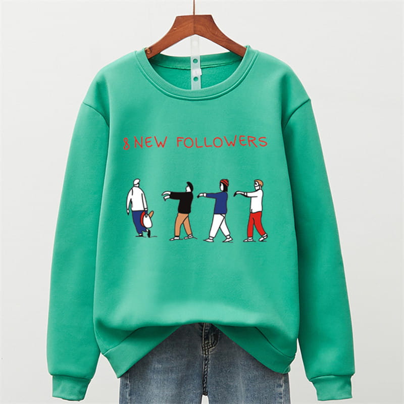 8 New Followers Sweatshirt