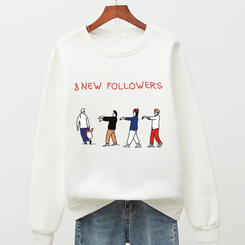 8 New Followers Sweatshirt